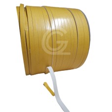 Zellkautschukband | selbstklebend | EPDM WEIß | 2 x 10 mm | Rolle auf Rolle 250 Meter Zellkautschukband | selbstklebend | EPDM WEIß | 2 x 10 mm | Rolle auf Rolle 250 Meter
