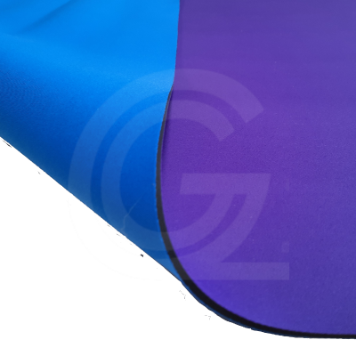 Barracuda Wetsuit Line | Neoprene Diving Suit Material | Sheet 1,3 mtrs wide | 3mm thick | Blue/Purple | Custom Length