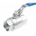 Ball valve 2-pieces | stainless steel | full passage | 4"