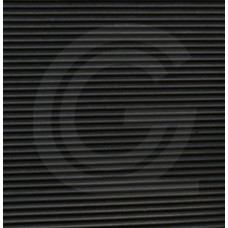 Fine ribbed matting NBR | black | 3 mm | 1.00 width | roll 10 meter