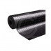 Stud rubber matting | NBR | black | 3 mm | 125 cm width | roll 10 meter