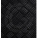 Checker tranenplaat rubber loper | zwart | 3 mm | 1.20 breed | rol 10 meter