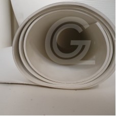 Plaatrubber EPDM 65 Shore A | wit | 3 mm | 1.40 breed | rol 10 meter