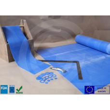 Siliconen Plaatrubber Blauw