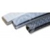 Door seal profile | PVC | white | 9,5 x 6,5 mm | per meter