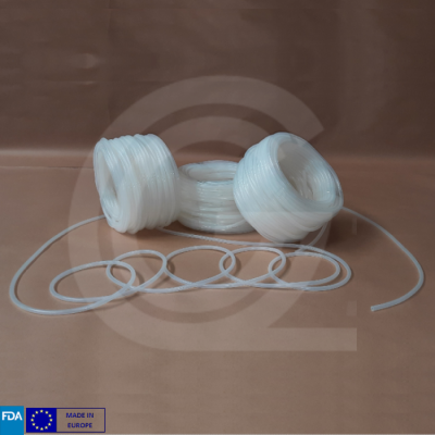 Silicone hose transparent | FDA approved | 10 x 14 mm | Per meter