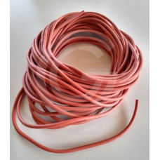 Laboratory hose | NR | red | 2 x 4 mm | per meter