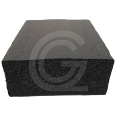 Rectangular sponge rubber cord