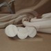 Siliconen mosrubber rondsnoer wit  | Ø 6 mm | Per meter