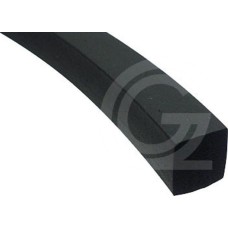 Square rubber cord