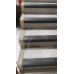 Stair edging | grey-black | piece 4,5 meter