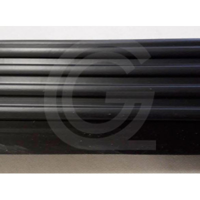 Trapneus profiel PVC | Zwart | Lengte  1,5 meter