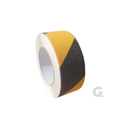 Antislip tape geel/zwart 50mm - 10 meter lang Antislip tape geel/zwart 50mm - 10 meter lang